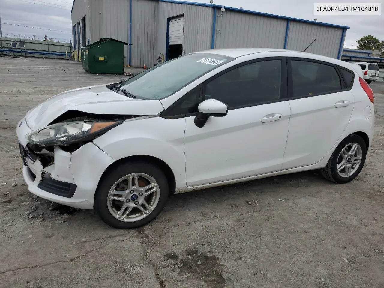 2017 Ford Fiesta Se VIN: 3FADP4EJ4HM104818 Lot: 79141564