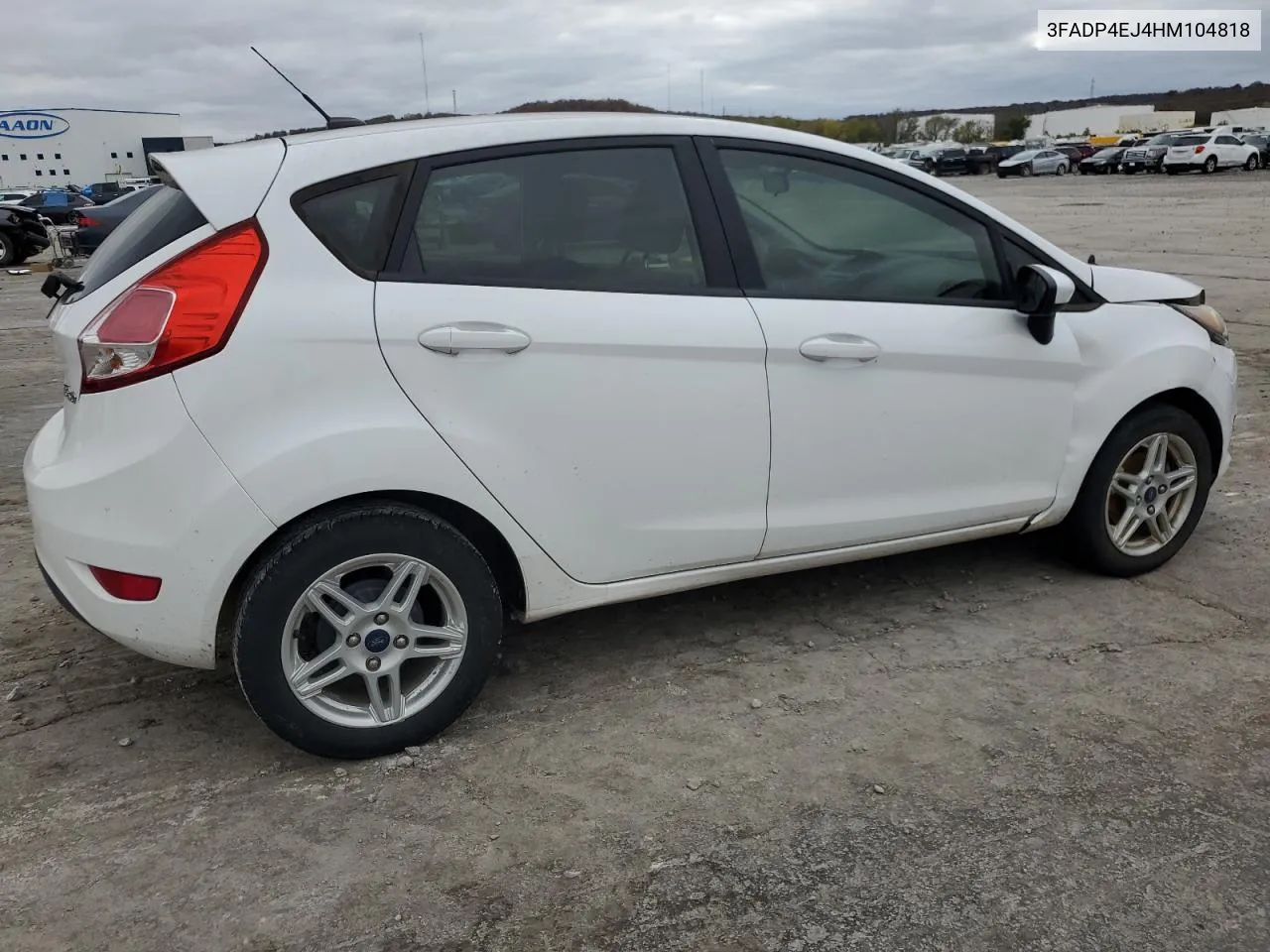 2017 Ford Fiesta Se VIN: 3FADP4EJ4HM104818 Lot: 79141564