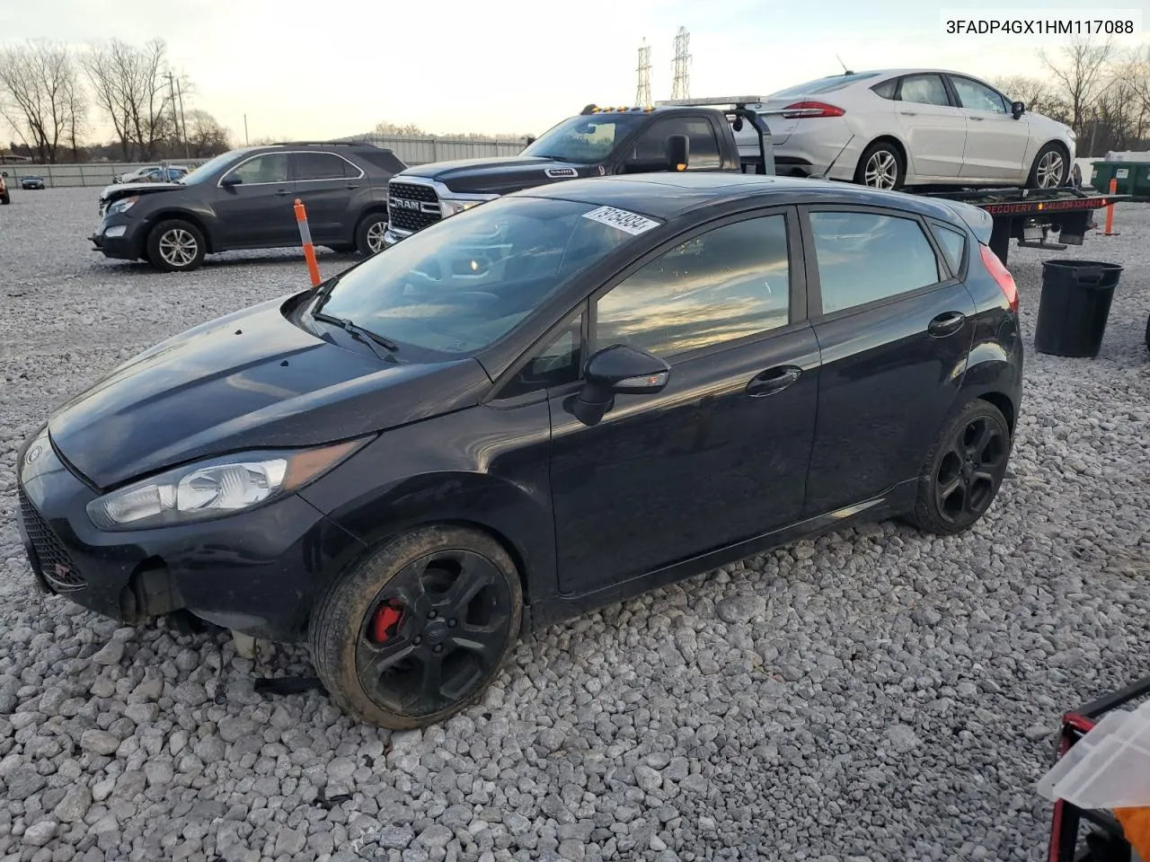 2017 Ford Fiesta St VIN: 3FADP4GX1HM117088 Lot: 79154934