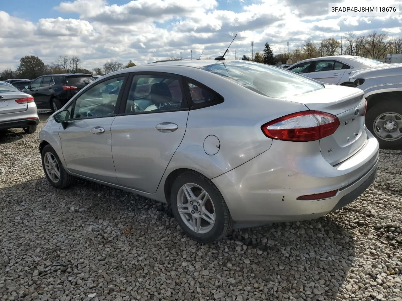 2017 Ford Fiesta Se VIN: 3FADP4BJ8HM118676 Lot: 79174754