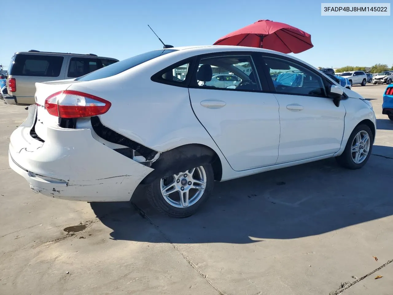 2017 Ford Fiesta Se VIN: 3FADP4BJ8HM145022 Lot: 79265704