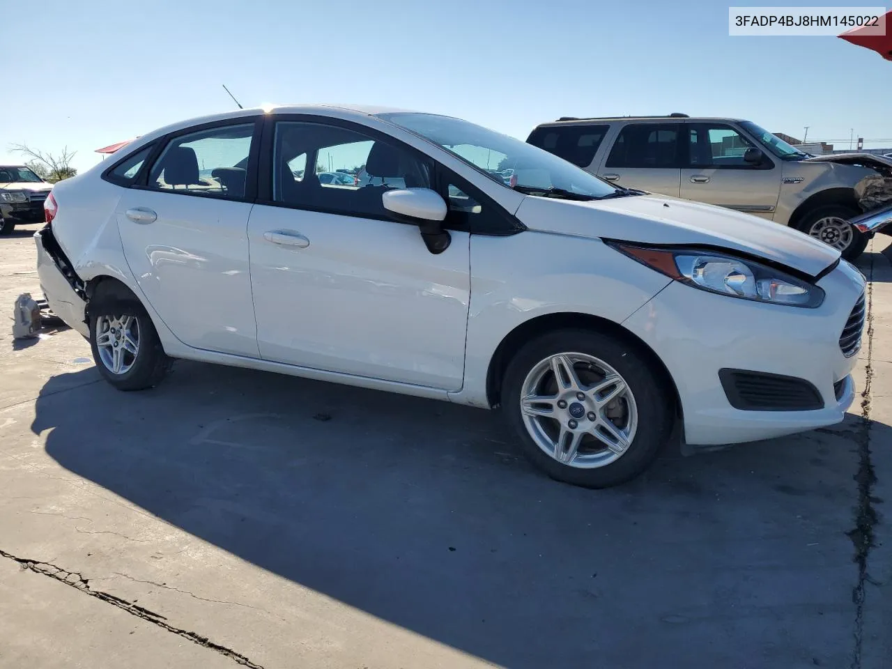 2017 Ford Fiesta Se VIN: 3FADP4BJ8HM145022 Lot: 79265704