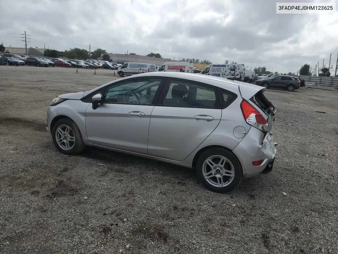 2017 Ford Fiesta Se VIN: 3FADP4EJ0HM123625 Lot: 79384394