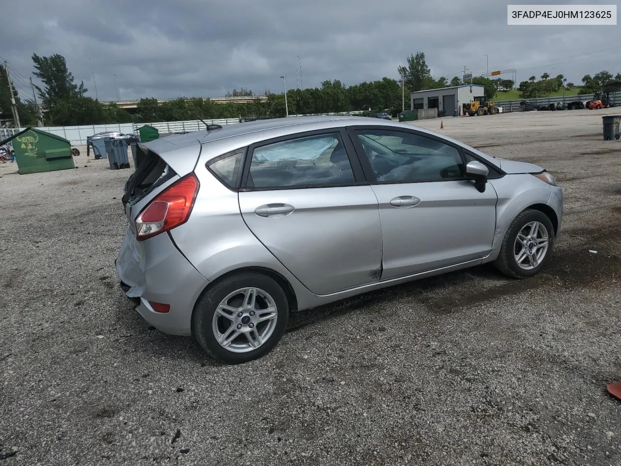 2017 Ford Fiesta Se VIN: 3FADP4EJ0HM123625 Lot: 79384394