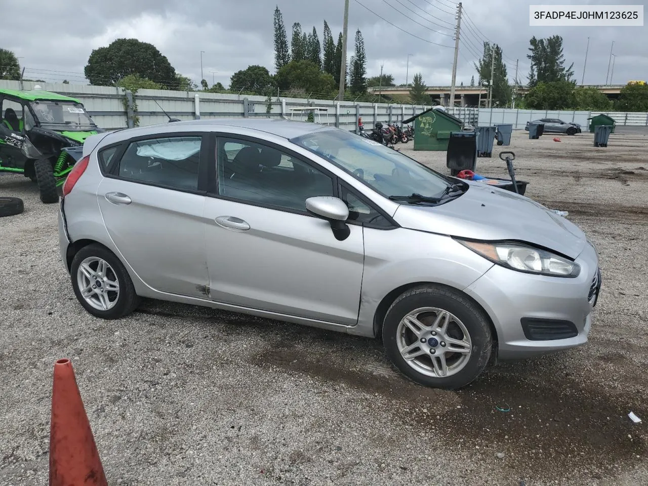 2017 Ford Fiesta Se VIN: 3FADP4EJ0HM123625 Lot: 79384394