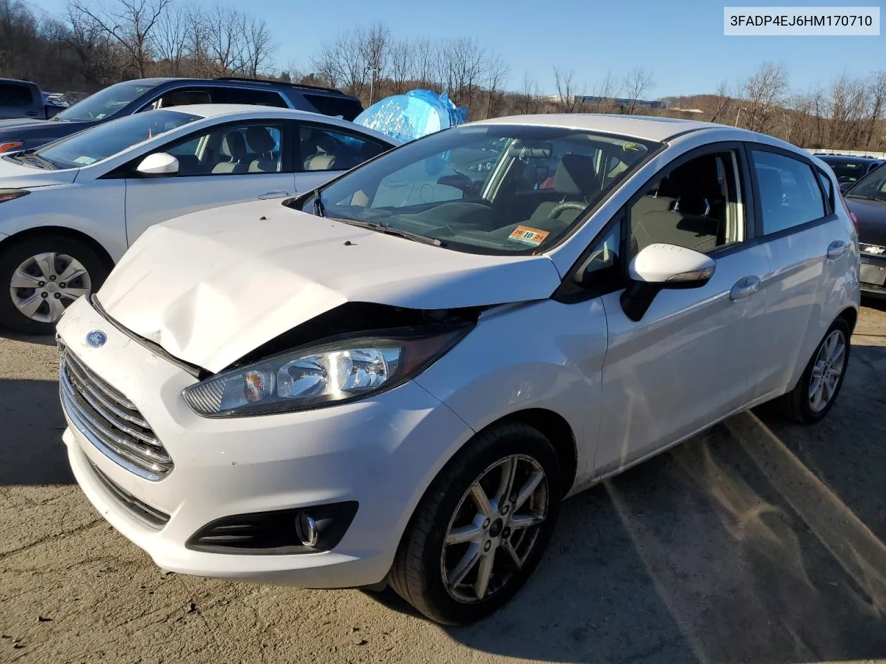 2017 Ford Fiesta Se VIN: 3FADP4EJ6HM170710 Lot: 79681824