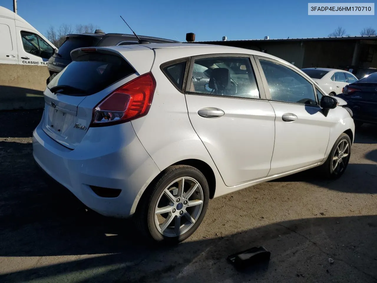 2017 Ford Fiesta Se VIN: 3FADP4EJ6HM170710 Lot: 79681824