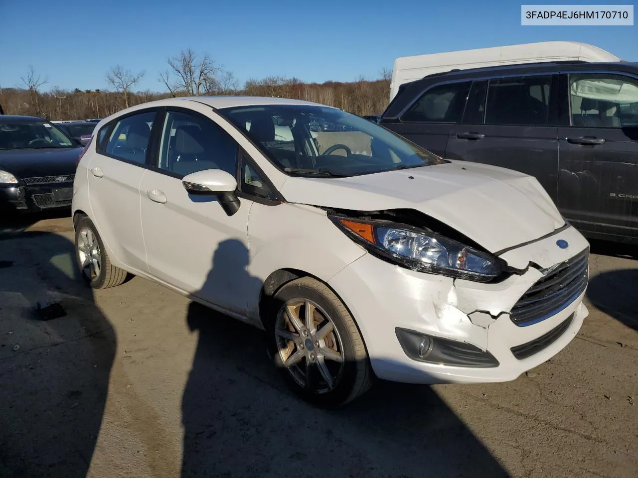 2017 Ford Fiesta Se VIN: 3FADP4EJ6HM170710 Lot: 79681824