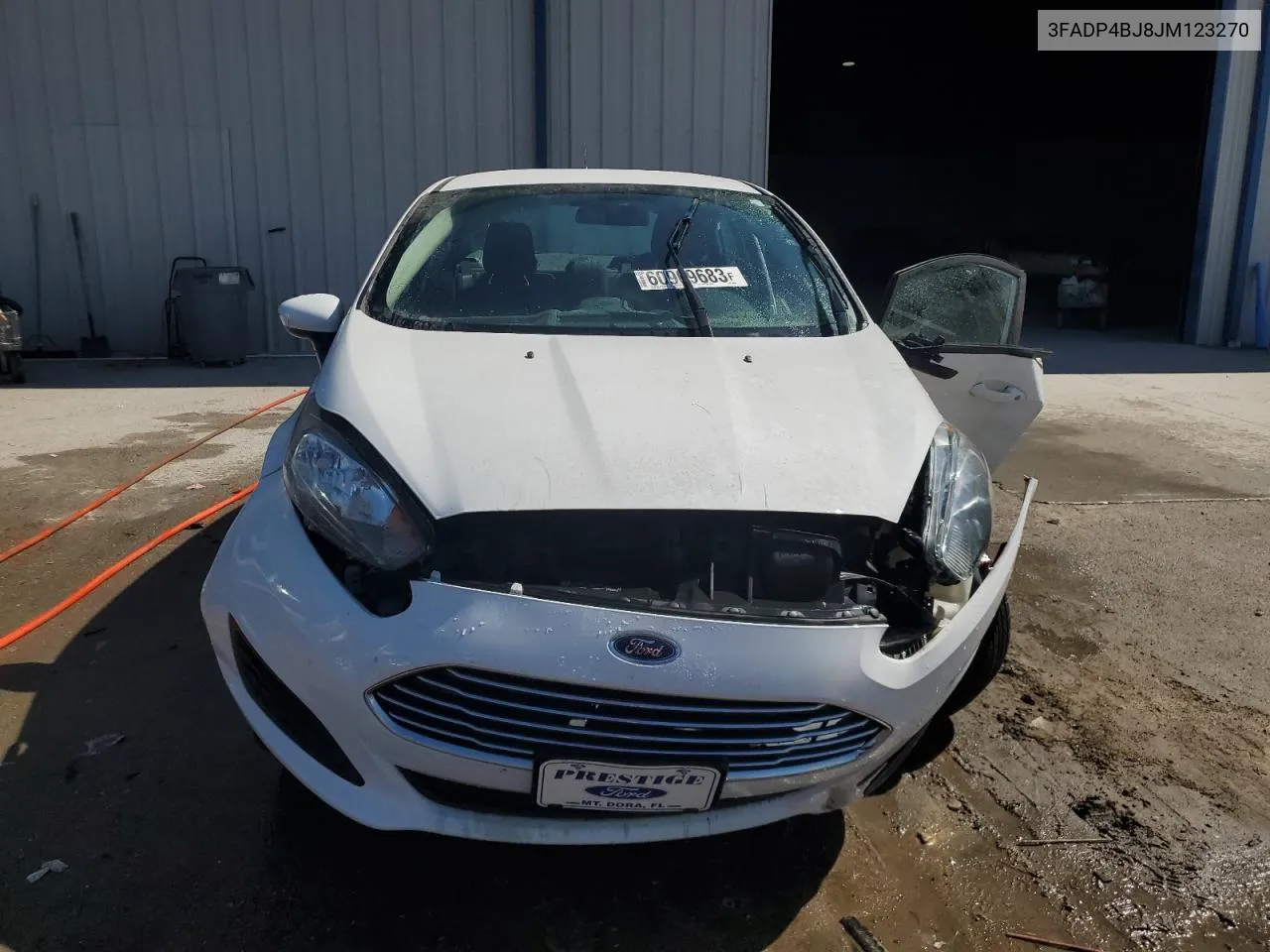 2018 Ford Fiesta Se VIN: 3FADP4BJ8JM123270 Lot: 53133274