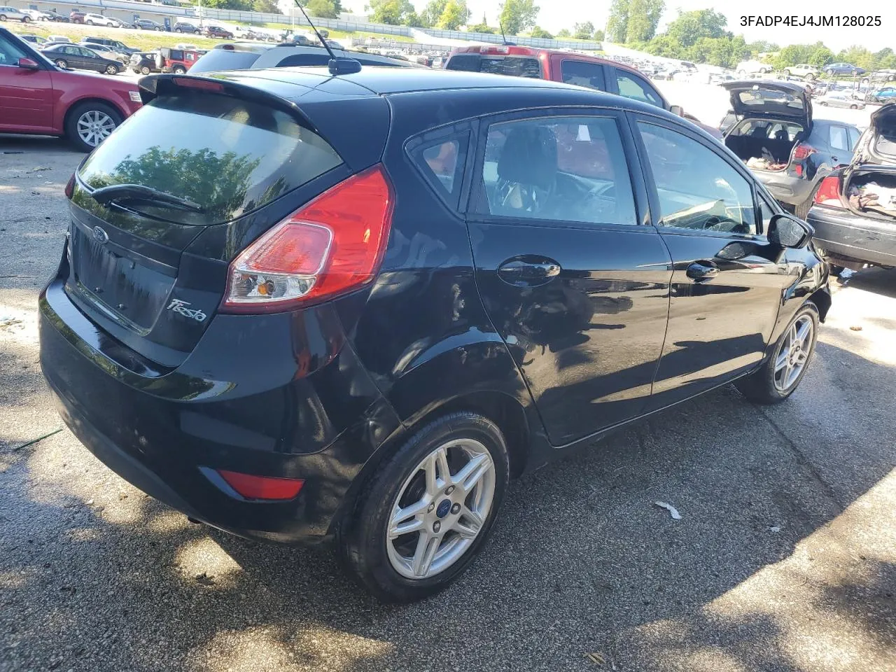 2018 Ford Fiesta Se VIN: 3FADP4EJ4JM128025 Lot: 57302544