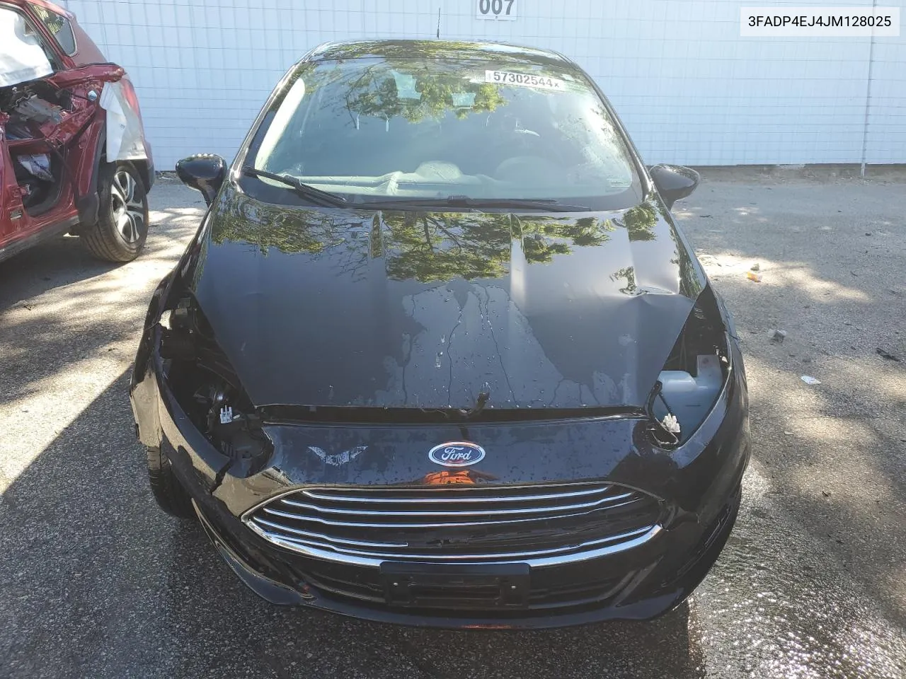 2018 Ford Fiesta Se VIN: 3FADP4EJ4JM128025 Lot: 57302544