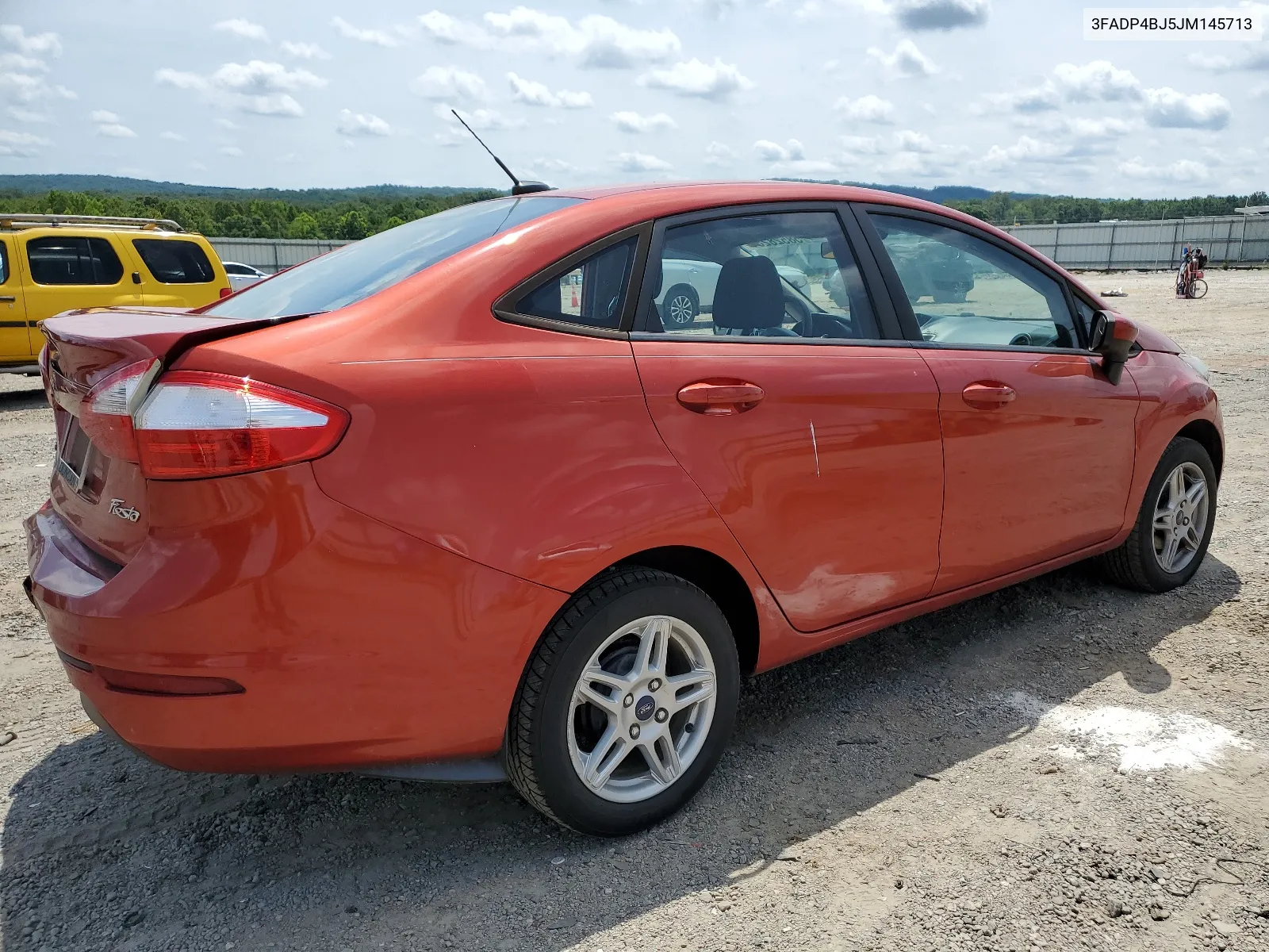 2018 Ford Fiesta Se VIN: 3FADP4BJ5JM145713 Lot: 58528284