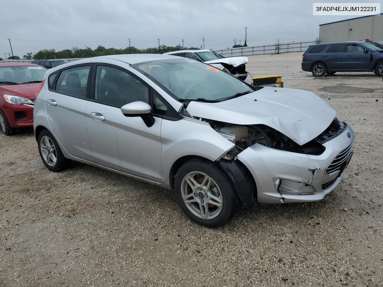 2018 Ford Fiesta Se VIN: 3FADP4EJXJM122231 Lot: 59524924