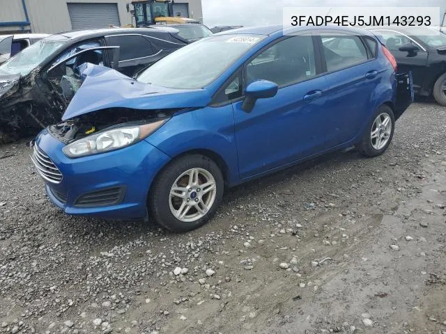 3FADP4EJ5JM143293 2018 Ford Fiesta Se