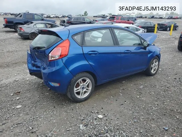 2018 Ford Fiesta Se VIN: 3FADP4EJ5JM143293 Lot: 60496664