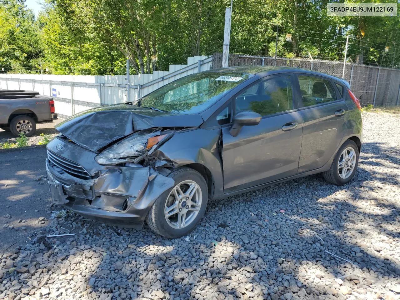 2018 Ford Fiesta Se VIN: 3FADP4EJ9JM122169 Lot: 60546704