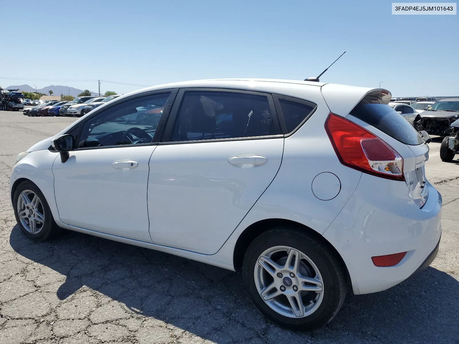 2018 Ford Fiesta Se VIN: 3FADP4EJ5JM101643 Lot: 61262044