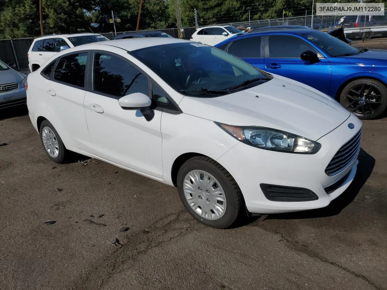 2018 Ford Fiesta S VIN: 3FADP4AJ9JM112280 Lot: 63665934