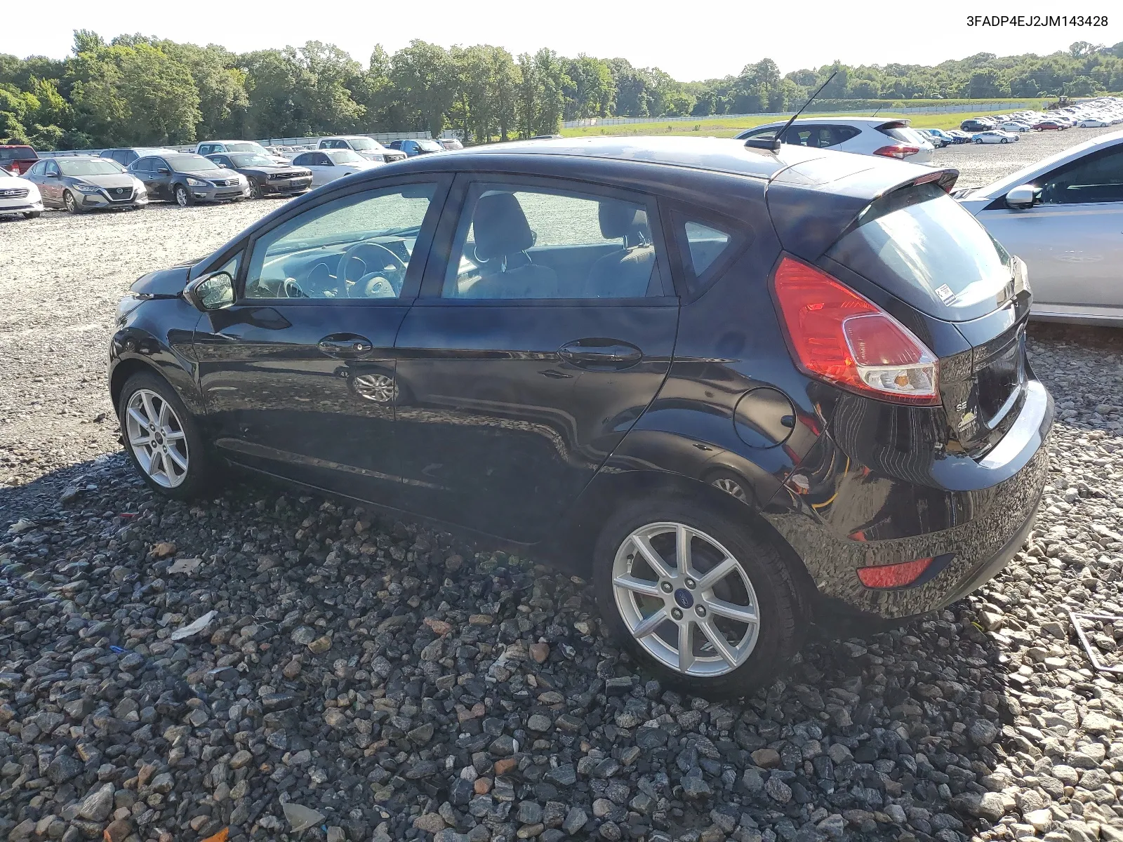 2018 Ford Fiesta Se VIN: 3FADP4EJ2JM143428 Lot: 64354804