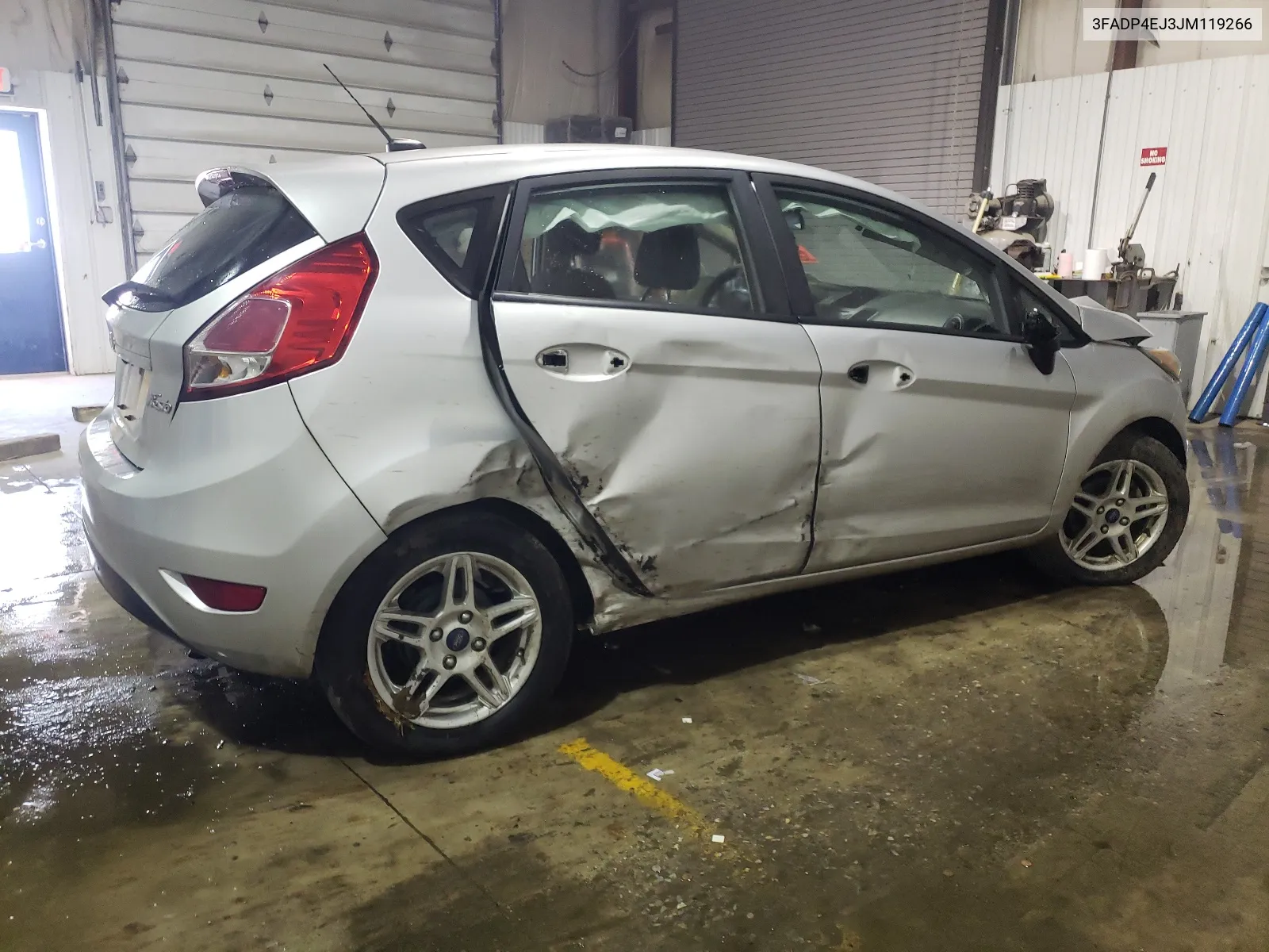 2018 Ford Fiesta Se VIN: 3FADP4EJ3JM119266 Lot: 64393214