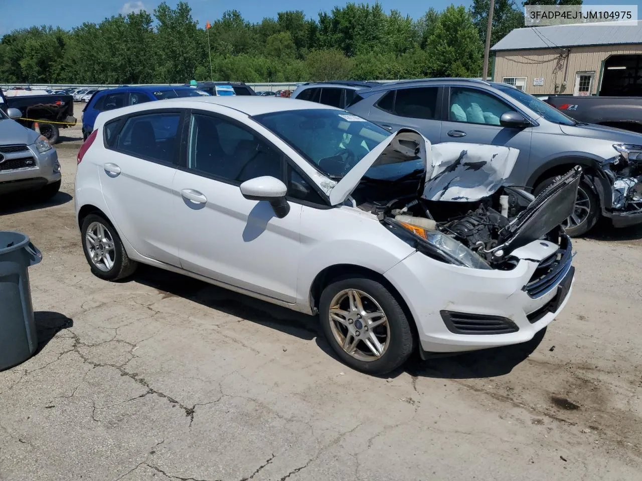 2018 Ford Fiesta Se VIN: 3FADP4EJ1JM104975 Lot: 65811304