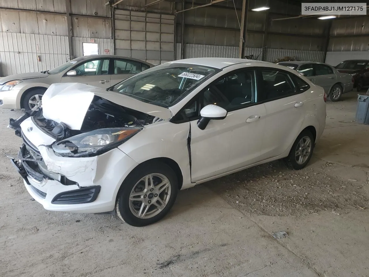 2018 Ford Fiesta Se VIN: 3FADP4BJ1JM127175 Lot: 66022504