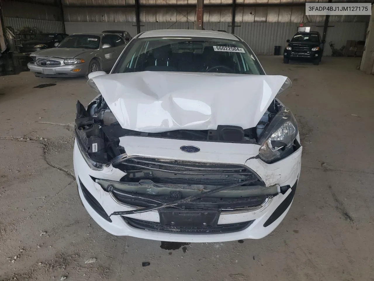 2018 Ford Fiesta Se VIN: 3FADP4BJ1JM127175 Lot: 66022504