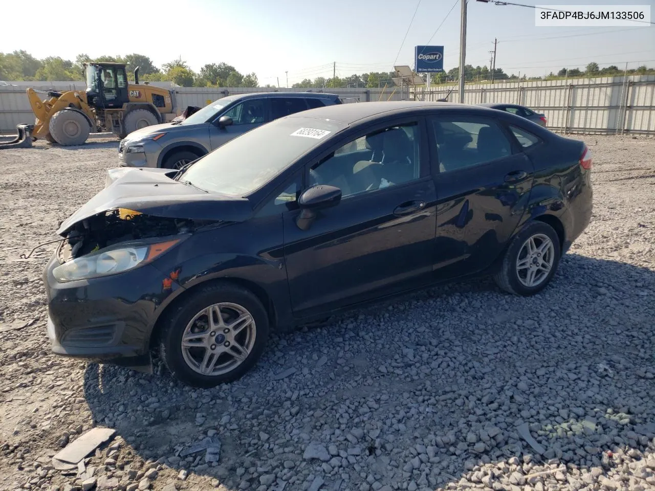 2018 Ford Fiesta Se VIN: 3FADP4BJ6JM133506 Lot: 68293164