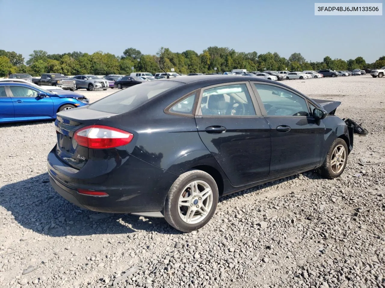 2018 Ford Fiesta Se VIN: 3FADP4BJ6JM133506 Lot: 68293164