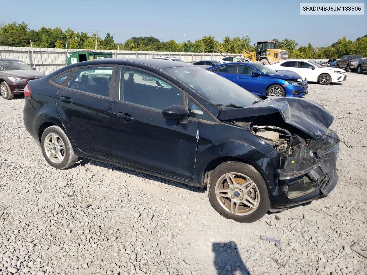 2018 Ford Fiesta Se VIN: 3FADP4BJ6JM133506 Lot: 68293164