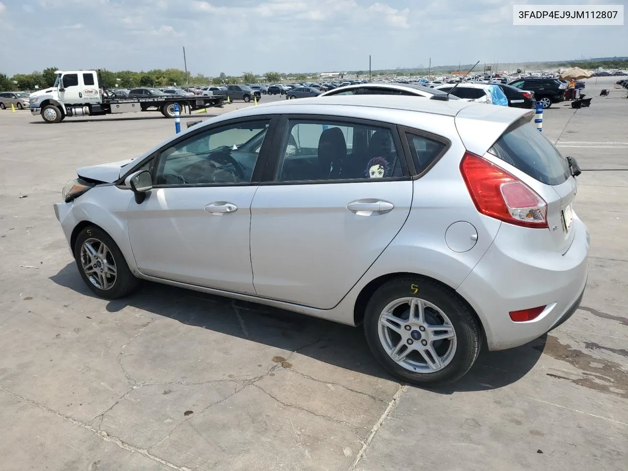 2018 Ford Fiesta Se VIN: 3FADP4EJ9JM112807 Lot: 68766624