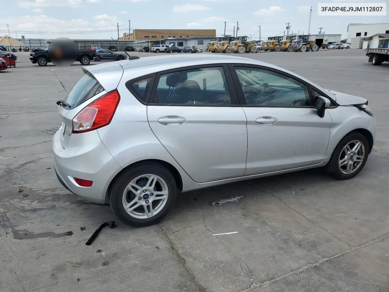 2018 Ford Fiesta Se VIN: 3FADP4EJ9JM112807 Lot: 68766624