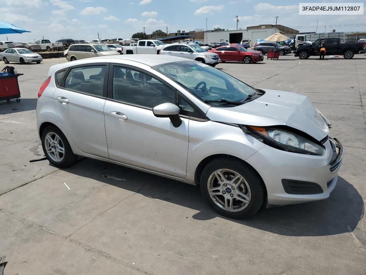 2018 Ford Fiesta Se VIN: 3FADP4EJ9JM112807 Lot: 68766624