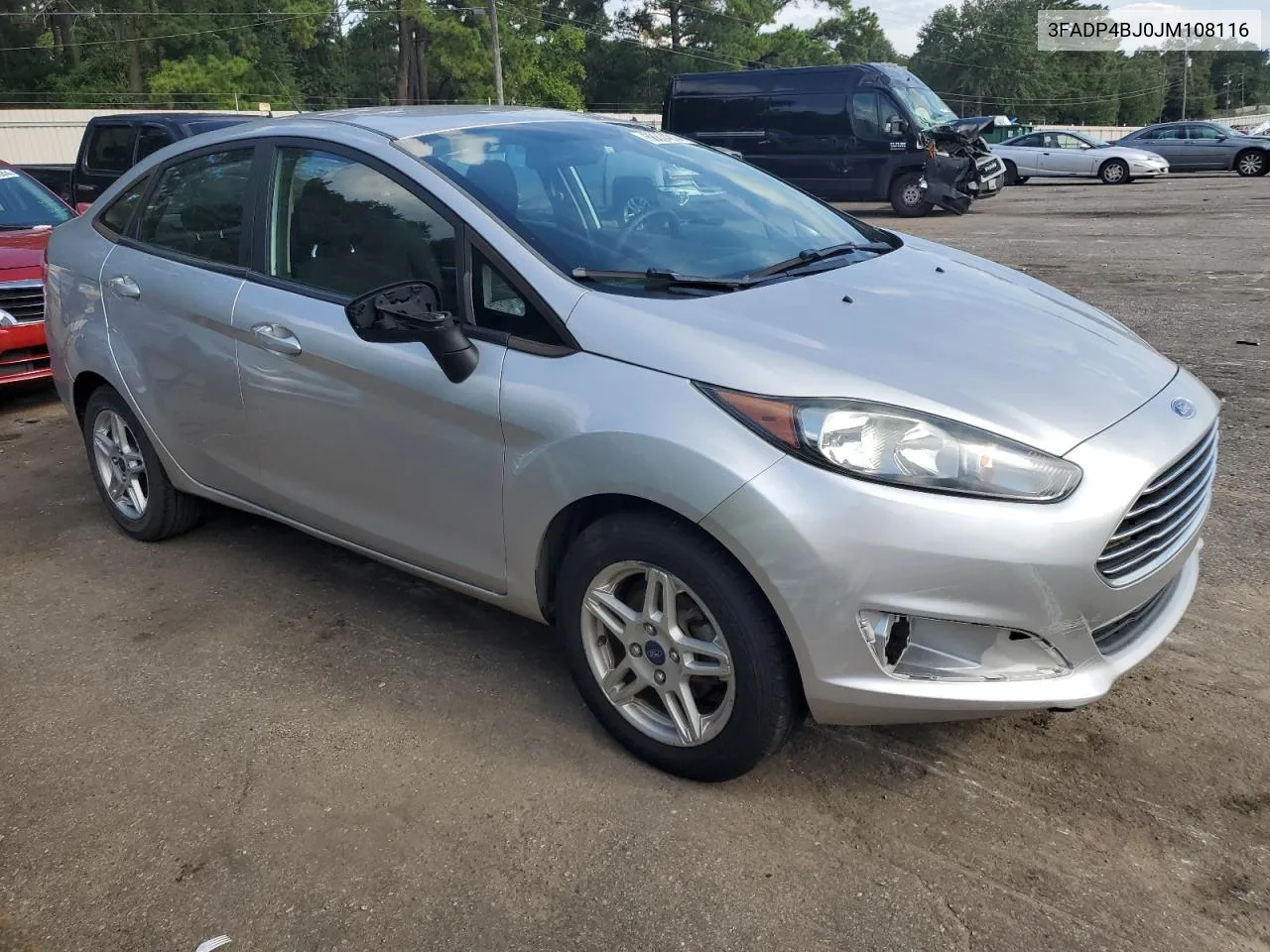 2018 Ford Fiesta Se VIN: 3FADP4BJ0JM108116 Lot: 68834214