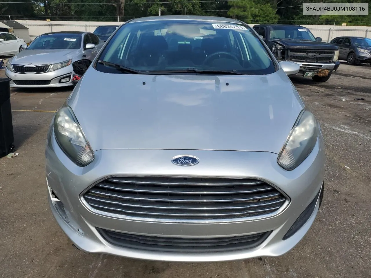 2018 Ford Fiesta Se VIN: 3FADP4BJ0JM108116 Lot: 68834214