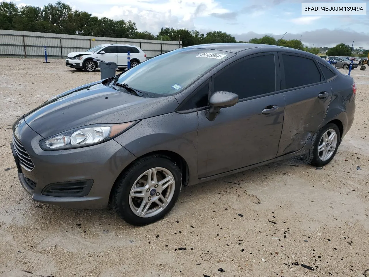 2018 Ford Fiesta Se VIN: 3FADP4BJ0JM139494 Lot: 69143664