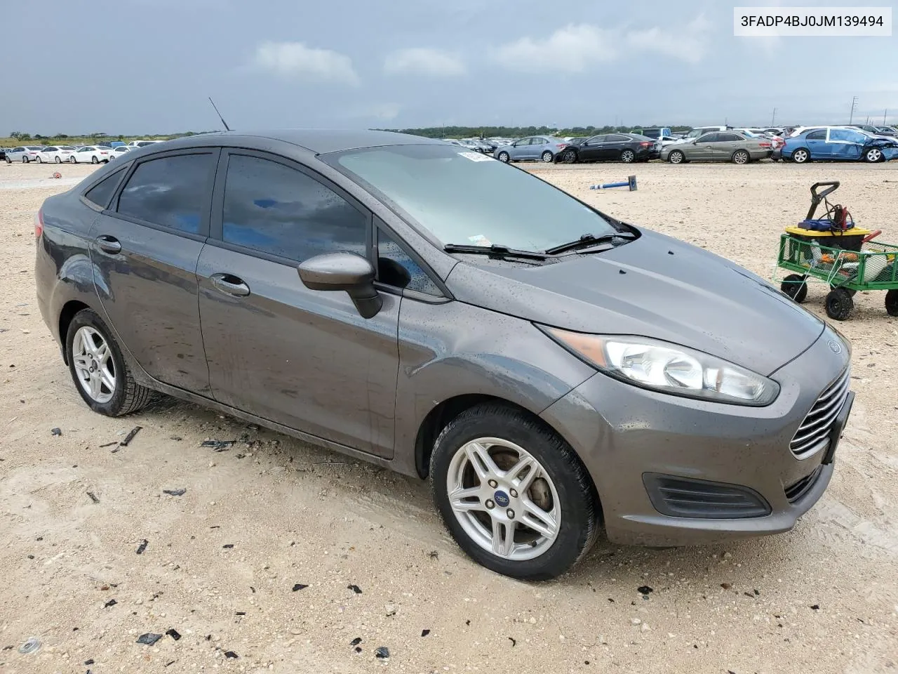 2018 Ford Fiesta Se VIN: 3FADP4BJ0JM139494 Lot: 69143664