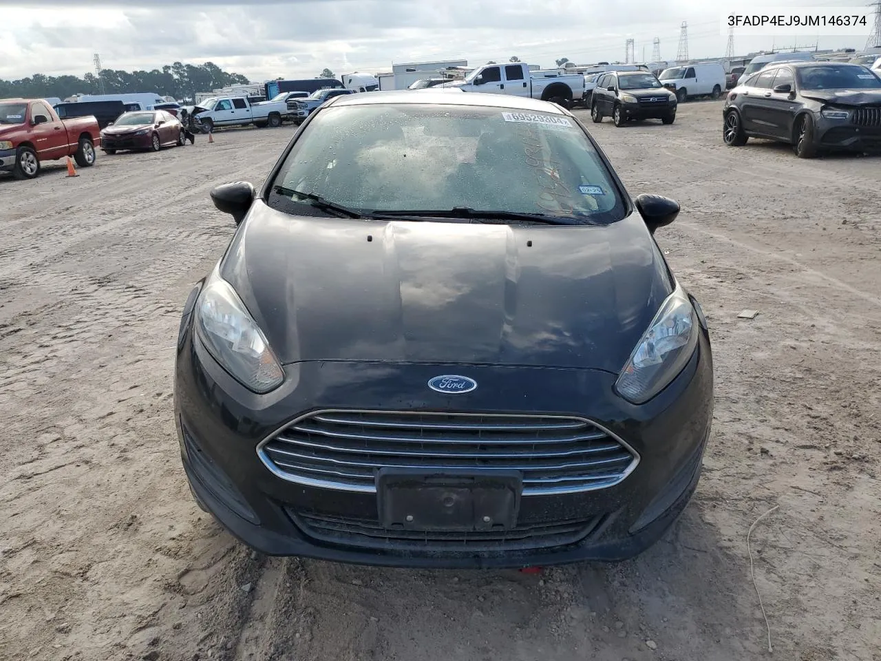 2018 Ford Fiesta Se VIN: 3FADP4EJ9JM146374 Lot: 69529304