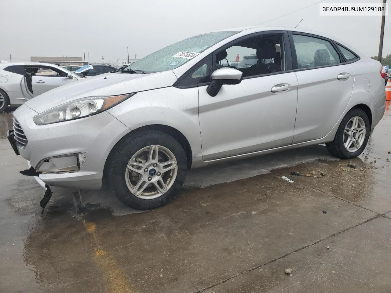 2018 Ford Fiesta Se VIN: 3FADP4BJ9JM129188 Lot: 71075324