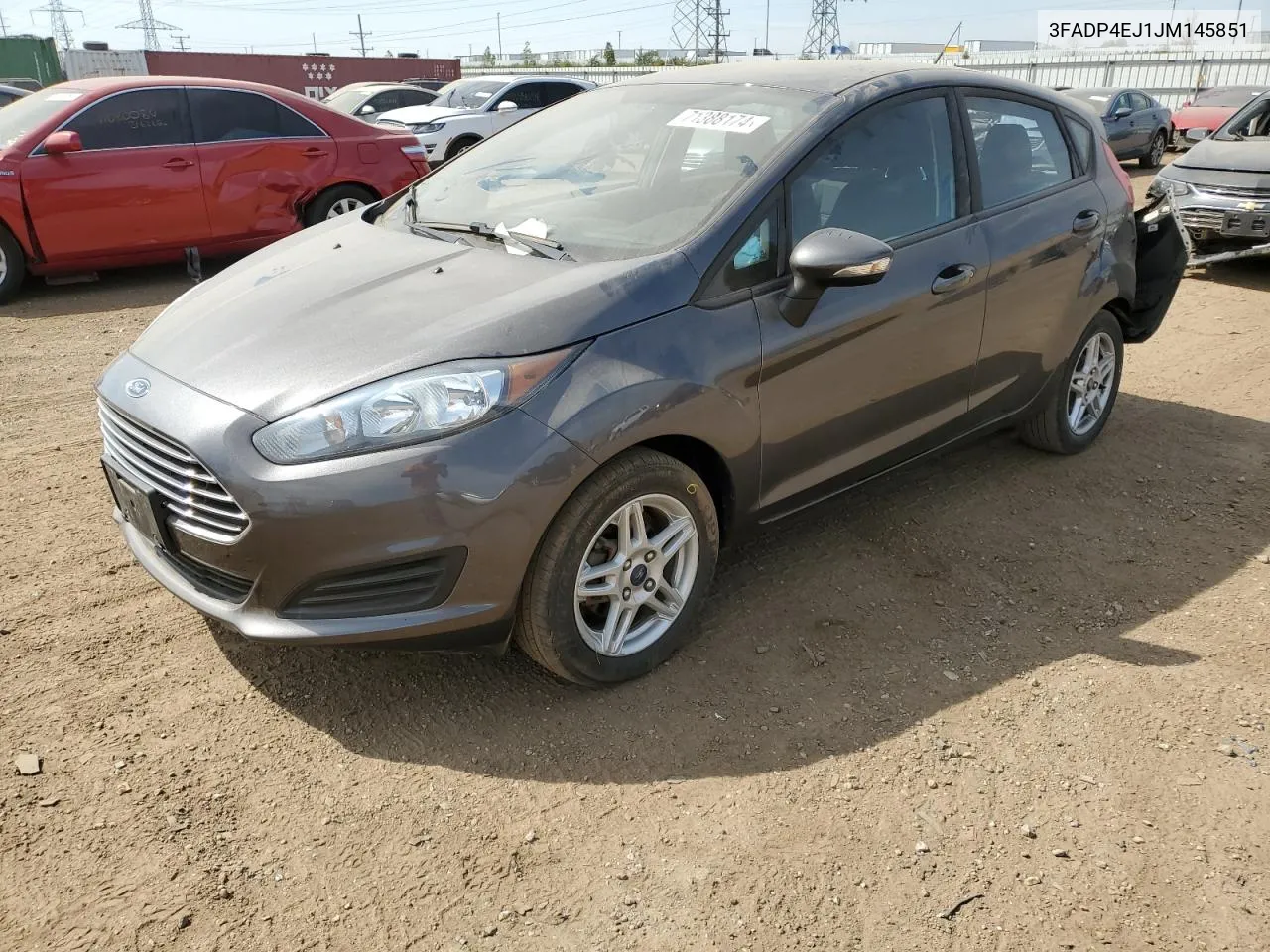 3FADP4EJ1JM145851 2018 Ford Fiesta Se