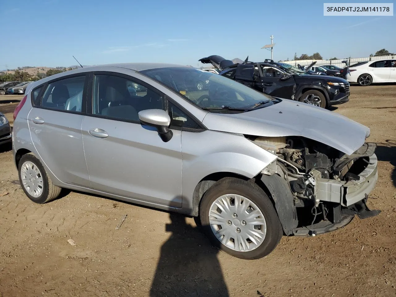 3FADP4TJ2JM141178 2018 Ford Fiesta S