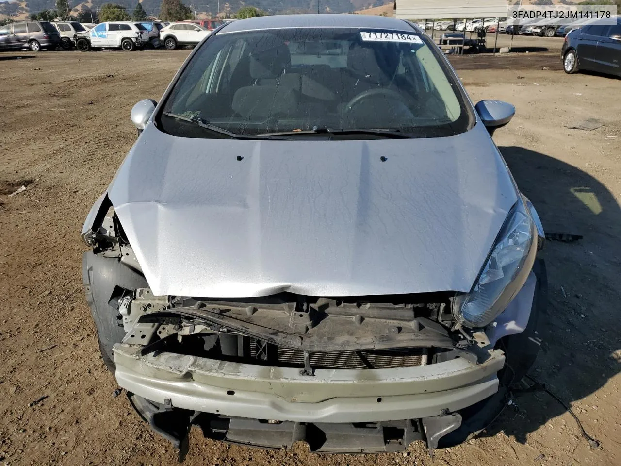 3FADP4TJ2JM141178 2018 Ford Fiesta S