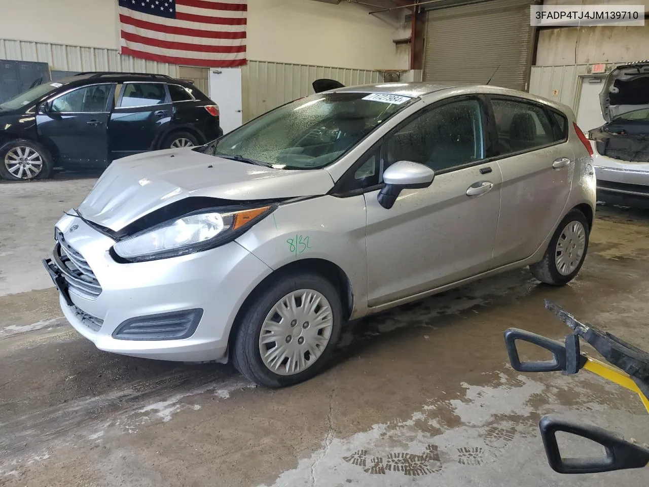 2018 Ford Fiesta S VIN: 3FADP4TJ4JM139710 Lot: 71727984