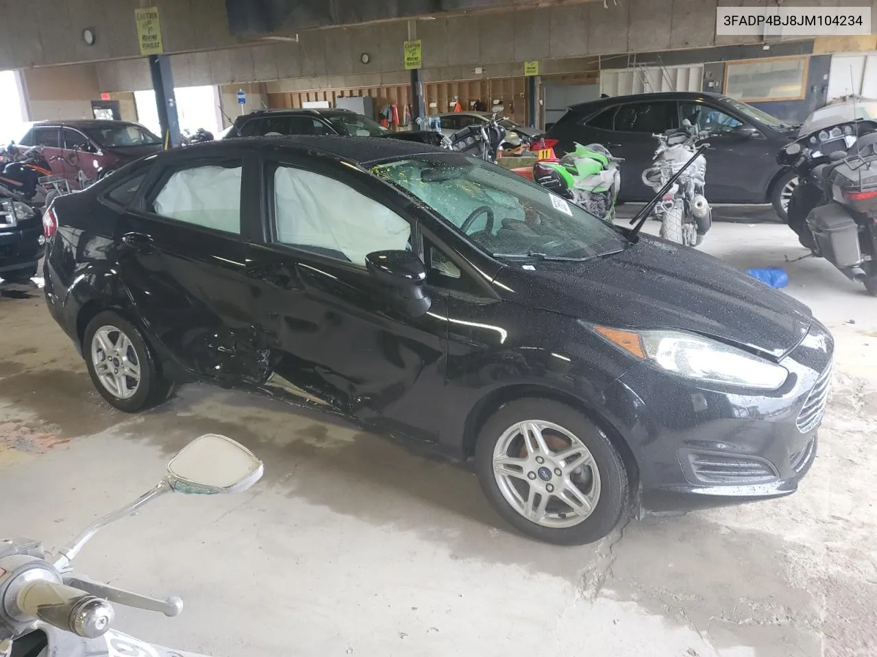 2018 Ford Fiesta Se VIN: 3FADP4BJ8JM104234 Lot: 72558314