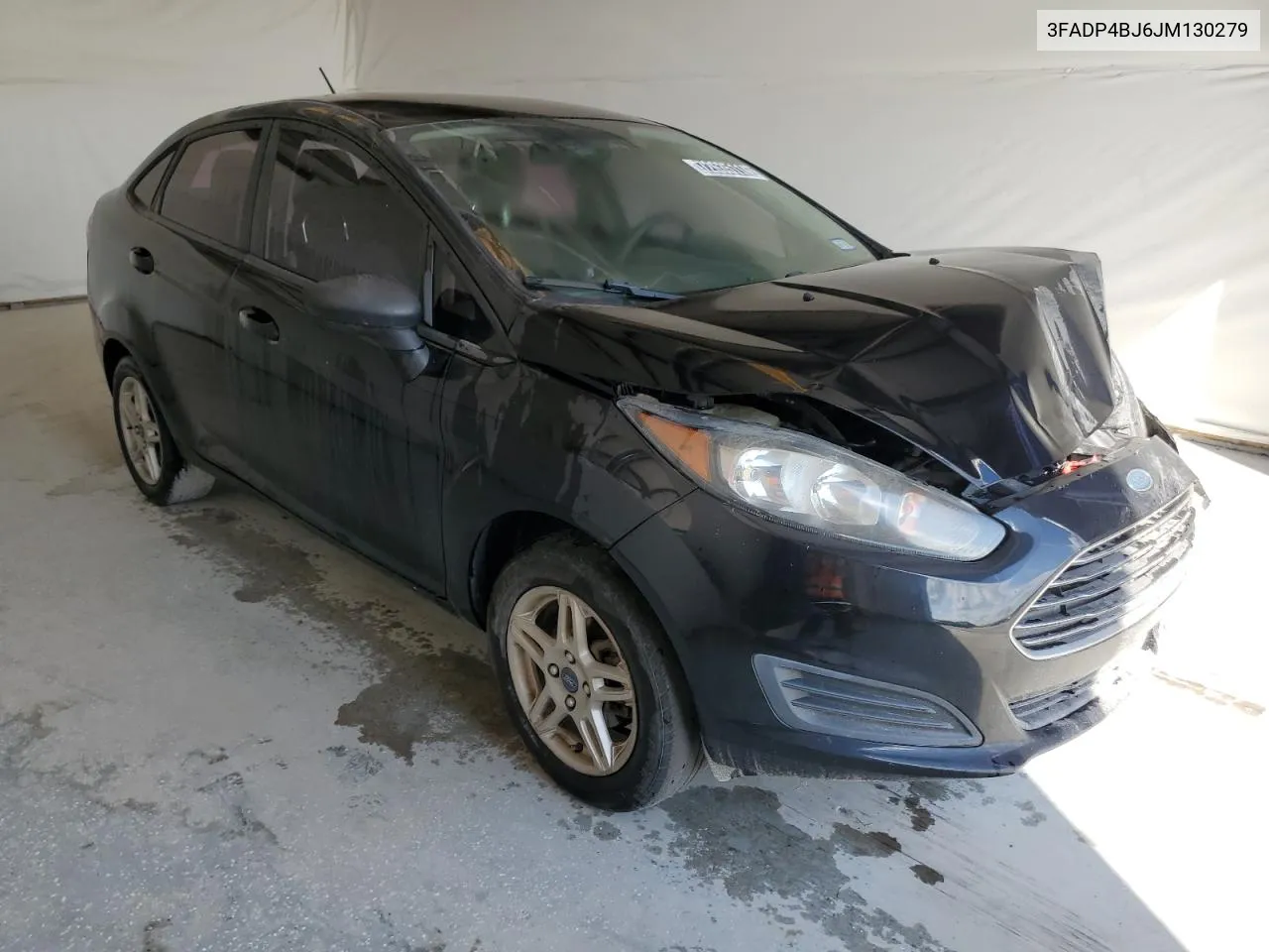 2018 Ford Fiesta Se VIN: 3FADP4BJ6JM130279 Lot: 72635114