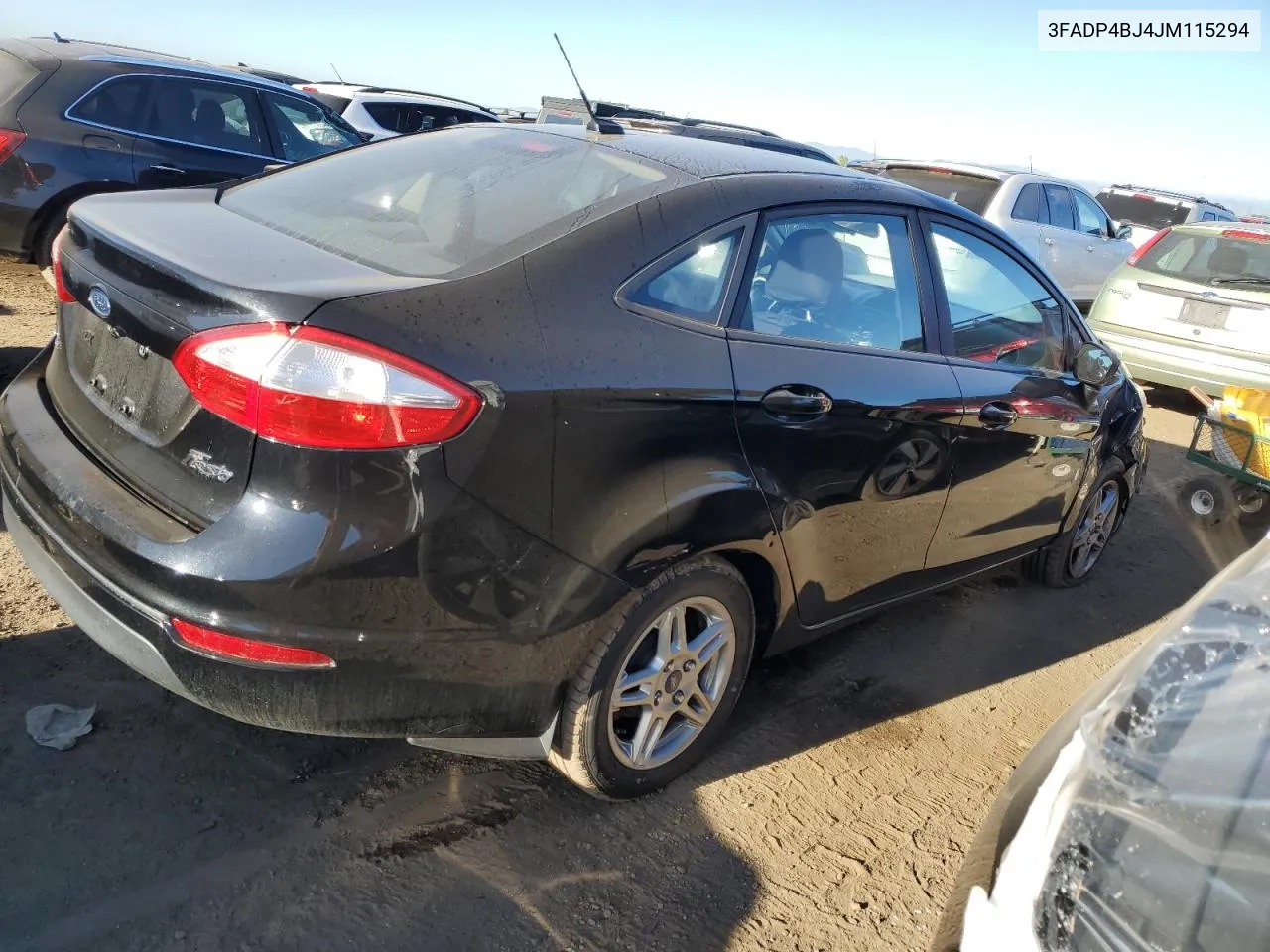 2018 Ford Fiesta Se VIN: 3FADP4BJ4JM115294 Lot: 72814984