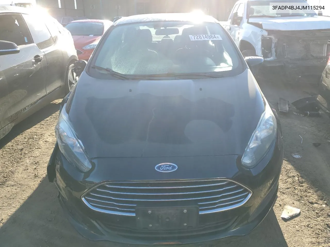 2018 Ford Fiesta Se VIN: 3FADP4BJ4JM115294 Lot: 72814984