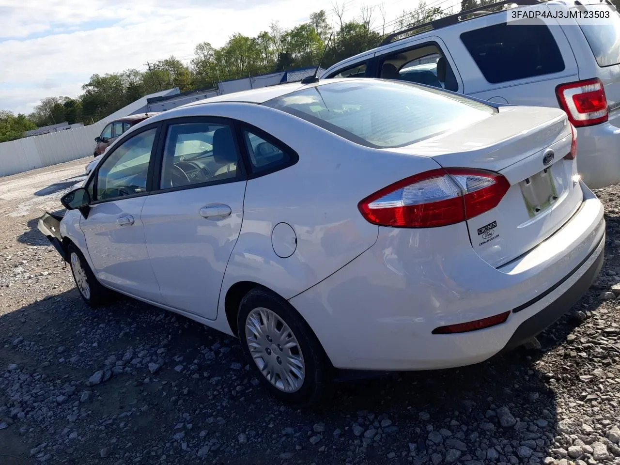 2018 Ford Fiesta S VIN: 3FADP4AJ3JM123503 Lot: 73246714