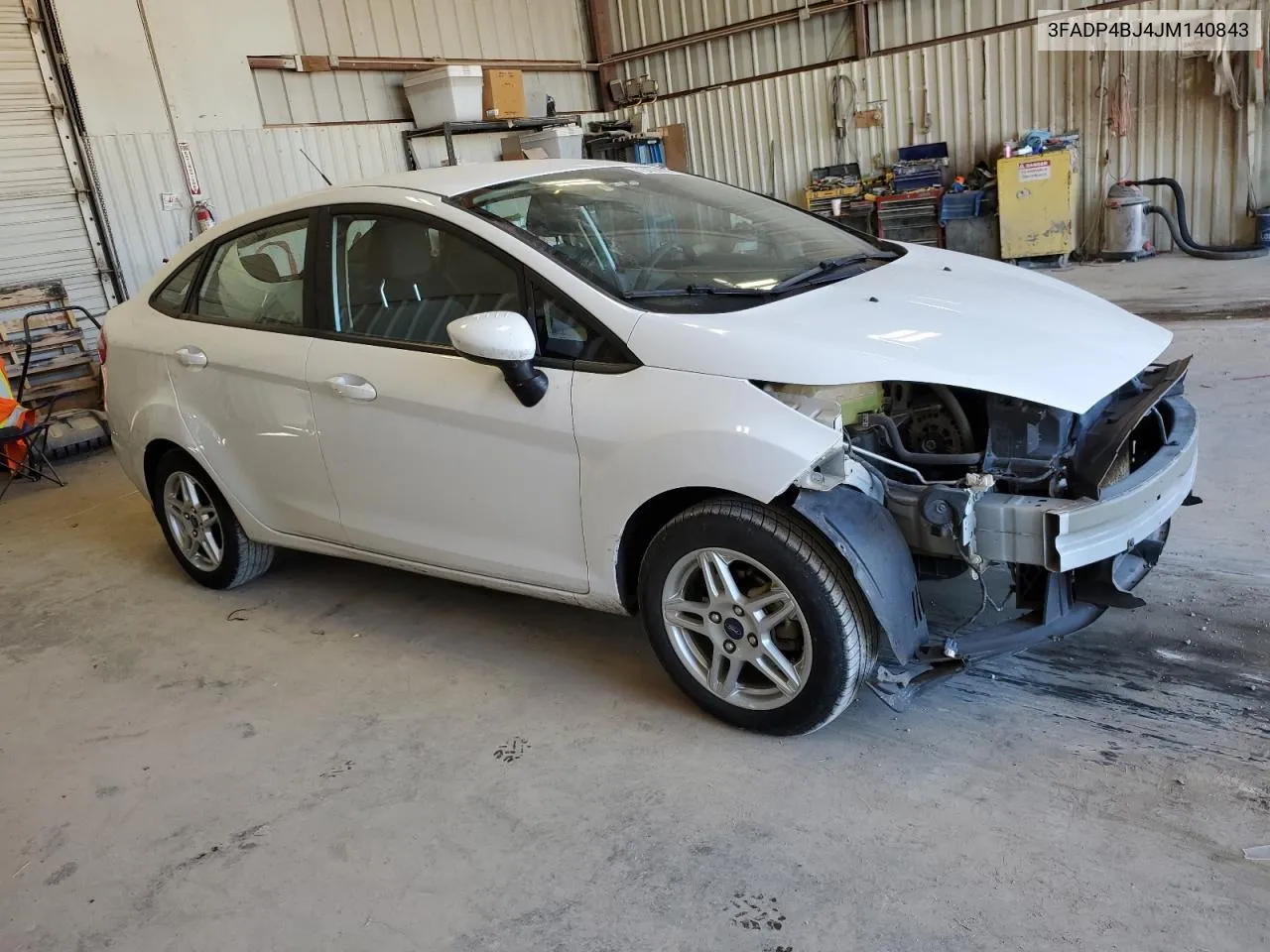 2018 Ford Fiesta Se VIN: 3FADP4BJ4JM140843 Lot: 73425694