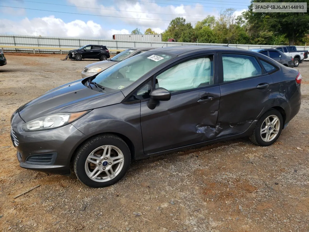 2018 Ford Fiesta Se VIN: 3FADP4BJ6JM144893 Lot: 73571834